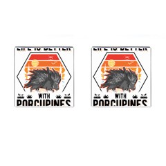 Porcupine T-shirtlife Is Better With Porcupines Porcupine T-shirt Cufflinks (square) by EnriqueJohnson