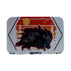 Porcupine T-shirtlife Is Better With Porcupines Porcupine T-shirt Open Lid Metal Box (silver)   by EnriqueJohnson