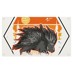 Porcupine T-shirtlife Is Better With Porcupines Porcupine T-shirt Banner And Sign 7  X 4 