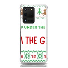 Funny Christmas Sweater T- Shirt Might As Well Sleep Under The Christmas Tree T- Shirt Samsung Galaxy S20 Ultra 6 9 Inch Tpu Uv Case by ZUXUMI