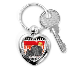 Porcupine T-shirtlife Would Be So Boring Without Porcupines T-shirt Key Chain (heart) by EnriqueJohnson