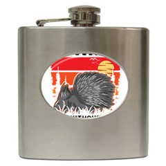 Porcupine T-shirtlife Would Be So Boring Without Porcupines T-shirt Hip Flask (6 Oz) by EnriqueJohnson