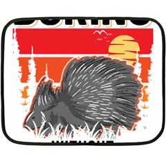 Porcupine T-shirtlife Would Be So Boring Without Porcupines T-shirt Two Sides Fleece Blanket (mini) by EnriqueJohnson