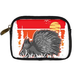 Porcupine T-shirtlife Would Be So Boring Without Porcupines T-shirt Digital Camera Leather Case by EnriqueJohnson