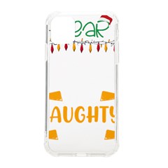 Funny Christmas T- Shirt Dear Santa They Are The Naughty Ones, Funny Christmas T- Shirt Iphone 11 Tpu Uv Print Case by ZUXUMI