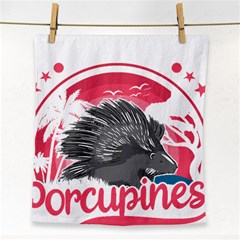 Porcupine T-shirtporcupine Girl T-shirt Face Towel by EnriqueJohnson