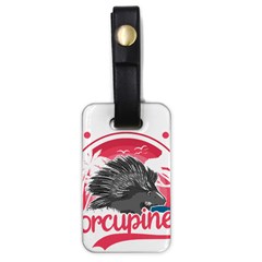 Porcupine T-shirtporcupine Girl T-shirt Luggage Tag (one Side) by EnriqueJohnson