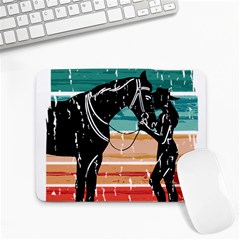 Funny Cowgirl T- Shirt Funny Cowgirl T- Shirt Small Mousepad by ZUXUMI