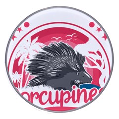 Porcupine T-shirtporcupine Girl T-shirt Wireless Fast Charger(white) by EnriqueJohnson