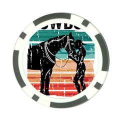 Funny Cowgirl T- Shirt Funny Cowgirl T- Shirt Poker Chip Card Guard by ZUXUMI