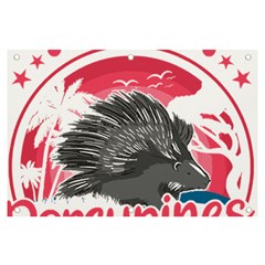 Porcupine T-shirtporcupine Girl T-shirt Banner And Sign 6  X 4  by EnriqueJohnson