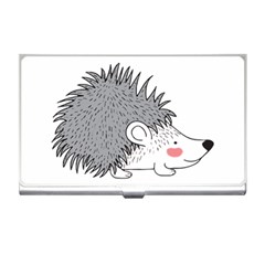 Porcupine T-shirtwhite Look Calm Porcupine 03 T-shirt Business Card Holder by EnriqueJohnson