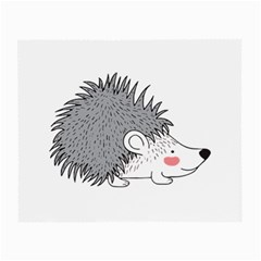 Porcupine T-shirtwhite Look Calm Porcupine 03 T-shirt Small Glasses Cloth by EnriqueJohnson