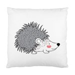 Porcupine T-shirtwhite Look Calm Porcupine 03 T-shirt Standard Cushion Case (Two Sides) Front