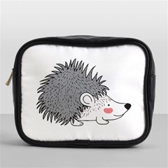 Porcupine T-shirtwhite Look Calm Porcupine 03 T-shirt Mini Toiletries Bag (one Side) by EnriqueJohnson