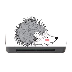 Porcupine T-shirtwhite Look Calm Porcupine 03 T-shirt Memory Card Reader With Cf by EnriqueJohnson