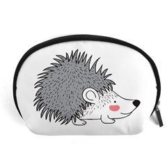 Porcupine T-shirtwhite Look Calm Porcupine 03 T-shirt Accessory Pouch (large) by EnriqueJohnson