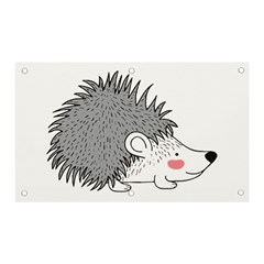 Porcupine T-shirtwhite Look Calm Porcupine 03 T-shirt Banner And Sign 5  X 3 