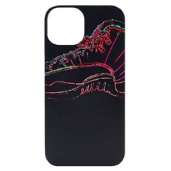 Funny Momments T- Shirt I Walk Around Like Everything’s Fine, But Deep Down, Inside My Shoe, My Sock Iphone 14 Black Uv Print Case by ZUXUMI