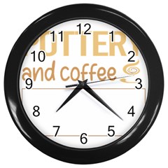 Pottery T-shirtif It Involves Coffee Pottery Potter T-shirt Wall Clock (black) by EnriqueJohnson