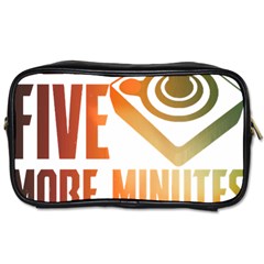 Gaming Controller Quote T- Shirt A Gaming Controller Quote Just Five More Minutes T- Shirt (1) Toiletries Bag (one Side) by ZUXUMI