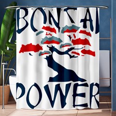 Power Of The Bonsai T-shirtpower Of The Bonsai T-shirt (1) Shower Curtain 60  X 72  (medium)  by EnriqueJohnson