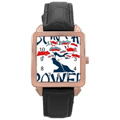 Power Of The Bonsai T-shirtpower Of The Bonsai T-shirt (1) Rose Gold Leather Watch 