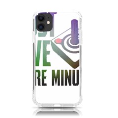 Gaming Controller Quote T- Shirt A Gaming Controller Quote Just Five More Minutes T- Shirt (2) Iphone 11 Tpu Uv Print Case by ZUXUMI