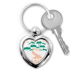 Power Of The Bonsai T-shirtpower Of The Bonsai T-shirt Key Chain (heart) by EnriqueJohnson