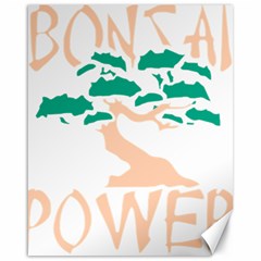 Power Of The Bonsai T-shirtpower Of The Bonsai T-shirt Canvas 16  X 20  by EnriqueJohnson