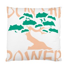 Power Of The Bonsai T-shirtpower Of The Bonsai T-shirt Standard Cushion Case (one Side)