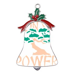 Power Of The Bonsai T-shirtpower Of The Bonsai T-shirt Metal Holly Leaf Bell Ornament