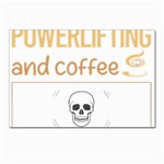 Powerlifting T-shirtif It Involves Coffee Powerlifting T-shirt Postcards 5  x 7  (Pkg of 10) Front