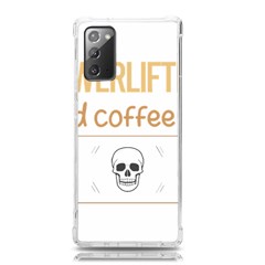 Powerlifting T-shirtif It Involves Coffee Powerlifting T-shirt Samsung Galaxy Note 20 Tpu Uv Case by EnriqueJohnson