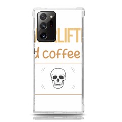 Powerlifting T-shirtif It Involves Coffee Powerlifting T-shirt Samsung Galaxy Note 20 Ultra Tpu Uv Case by EnriqueJohnson