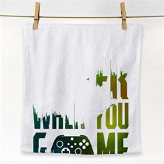 Gaming Controller Quote T- Shirt A Gaming Controller Quote Life Is Better When You Game T- Shirt (1) Face Towel