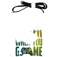 Gaming Controller Quote T- Shirt A Gaming Controller Quote Life Is Better When You Game T- Shirt (1) Shoulder Sling Bag