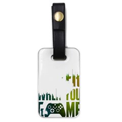 Gaming Controller Quote T- Shirt A Gaming Controller Quote Life Is Better When You Game T- Shirt (1) Luggage Tag (one side)