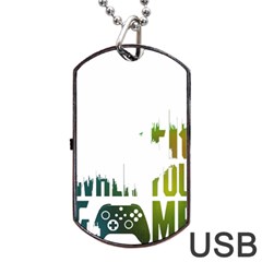 Gaming Controller Quote T- Shirt A Gaming Controller Quote Life Is Better When You Game T- Shirt (1) Dog Tag USB Flash (Two Sides)