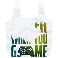 Gaming Controller Quote T- Shirt A Gaming Controller Quote Life Is Better When You Game T- Shirt (1) Full Print Recycle Bag (XL)