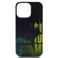 Gaming Controller Quote T- Shirt A Gaming Controller Quote Life Is Better When You Game T- Shirt (1) iPhone 14 Pro Max Black UV Print Case