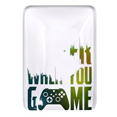 Gaming Controller Quote T- Shirt A Gaming Controller Quote Life Is Better When You Game T- Shirt (1) Rectangular Glass Fridge Magnet (4 pack)