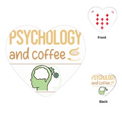 Psychology T-shirtif It Involves Coffee Psychology T-shirt Playing Cards Single Design (heart) by EnriqueJohnson