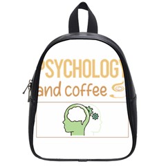 Psychology T-shirtif It Involves Coffee Psychology T-shirt School Bag (small) by EnriqueJohnson