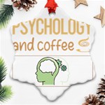 Psychology T-shirtif It Involves Coffee Psychology T-shirt Snowflake Ornament (Two Sides) Front