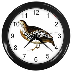 Quail T-shirtsteal Your Heart Quail 02 T-shirt Wall Clock (black) by EnriqueJohnson