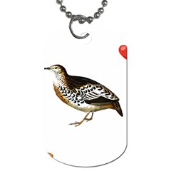 Quail T-shirtsteal Your Heart Quail 02 T-shirt Dog Tag (two Sides)