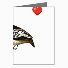 Quail T-shirtsteal Your Heart Quail 02 T-shirt Greeting Card by EnriqueJohnson