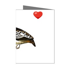 Quail T-shirtsteal Your Heart Quail 02 T-shirt Mini Greeting Cards (pkg Of 8) by EnriqueJohnson