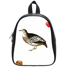 Quail T-shirtsteal Your Heart Quail 02 T-shirt School Bag (small) by EnriqueJohnson